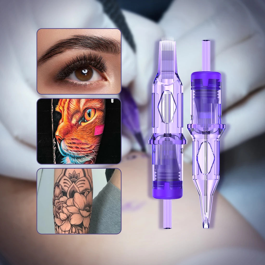 Mast Pro Tattoo Cartridge Needles RL Disposable Round Liner Universal Tattoo Cartridges 0.18/0.25/0.30/0.35/0.40mm PMU Needles