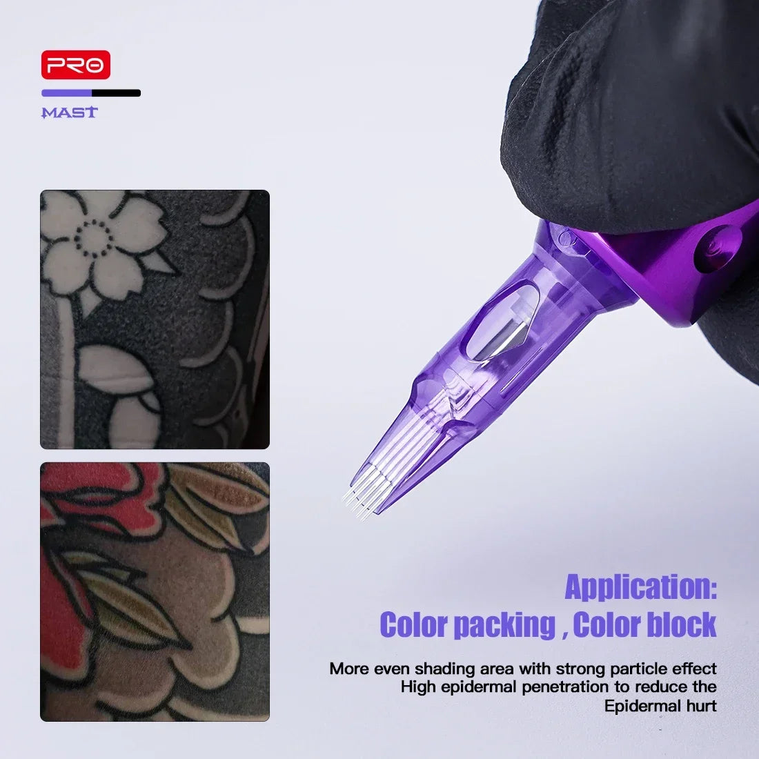 Mast Pro New Tattoo Cartridge #12 Diameter 0.35mm 3RL 3*3/ 3*4/ 3*5/ 3*6 RL Disposable Permanent Makeup 20pcs/box