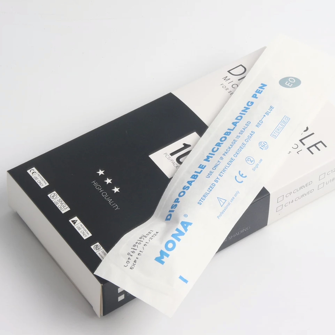 Disposable microblading pen
