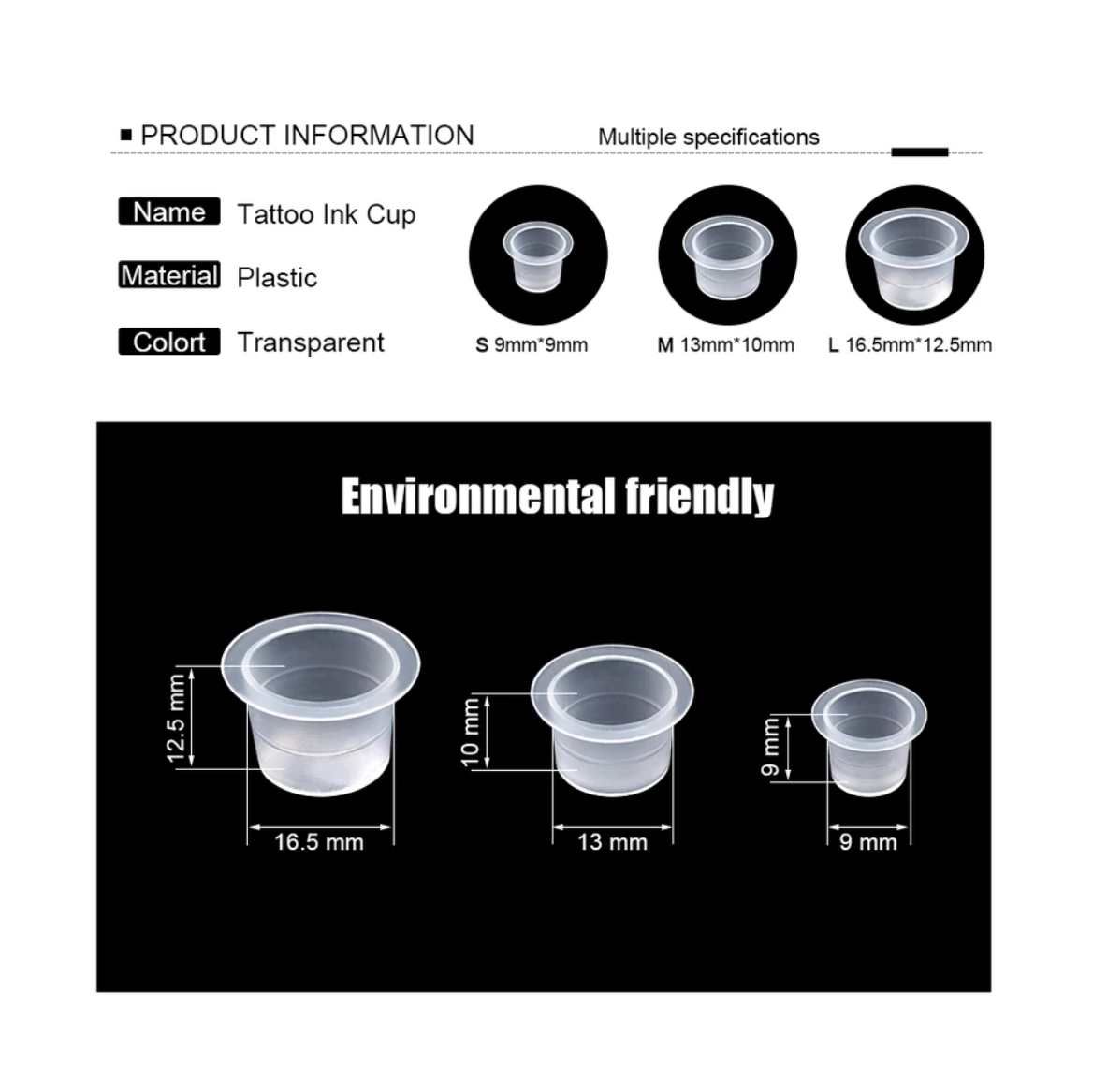 Pigment Ink Cups